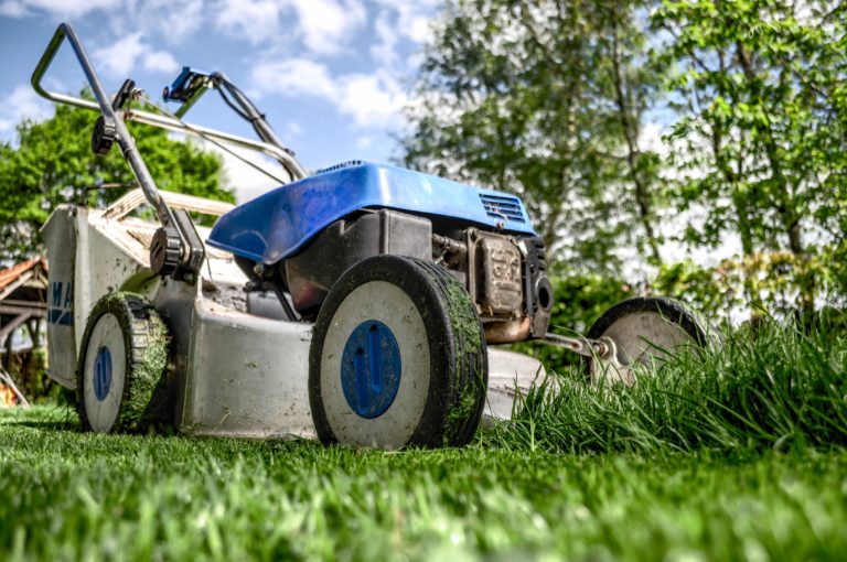 Protect your building from lawn mower damage with drip strips and
